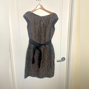 Carolina Herrera knee length cocktail dress with tie